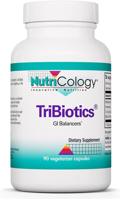 Nutricology TriBiotics - Berberine, Artemisinin & Botanical Blend, 90 Capsules