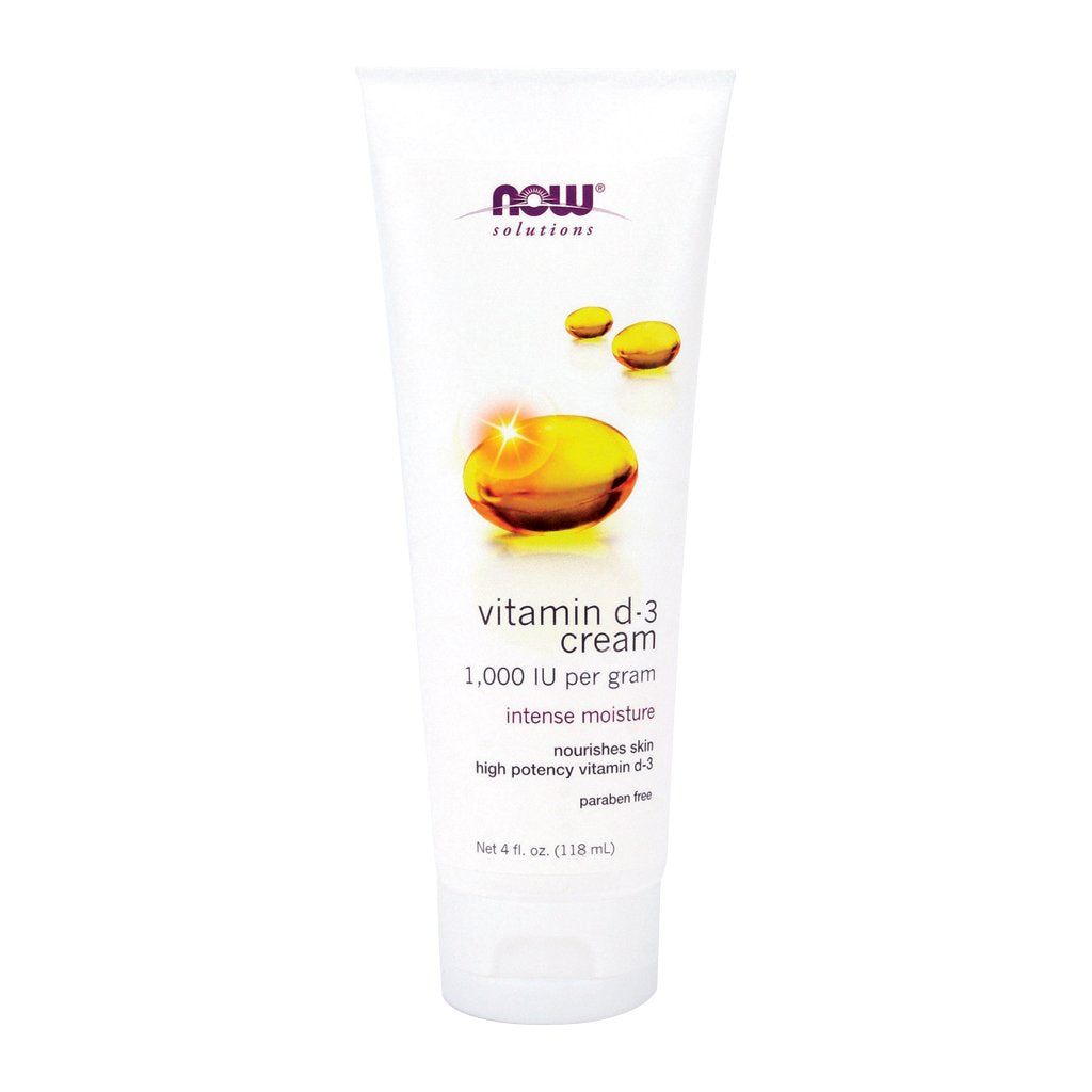 Now Foods Vitamin D3 Cream - 118 ml (4 fl oz) 6 Pack - görsel 1