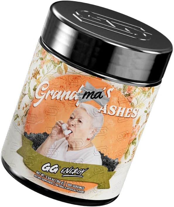 Gamer Supps GG Energy - Grandma's Ashes by Goons (100 Servings) - Keto-Friendly Gaming Energy and Nootropic Blend - görsel 3