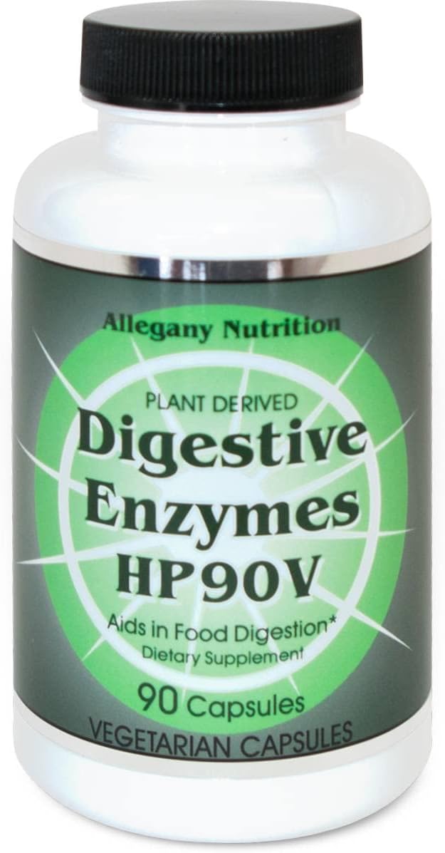 Allegany Nutrition HP90V - Multi-Enzyme Supplement, 90 Vegetarian Capsules - görsel 1