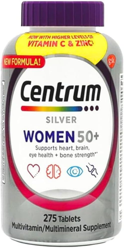 Centrum Silver Women 50+ Multivitamin Multimineral 275 Tablets - görsel 1
