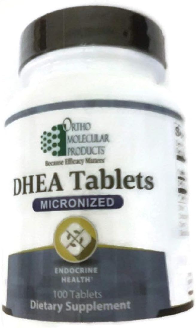 Ortho Molecular DHEA Tablets (Micronised) 5mg - 100 Tablets - görsel 1