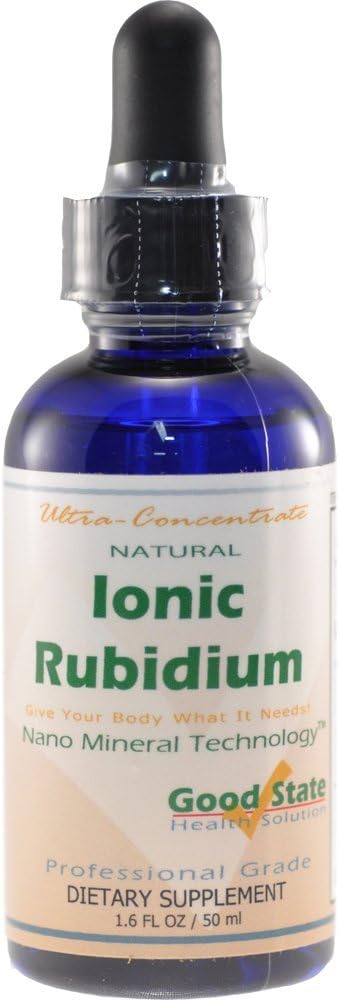Good State Liquid Ionic Minerals - Rubidium Ultra Concentrate - (10 drops equal 5 mg) (100 servings per bottle) - görsel 1