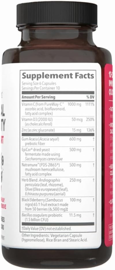 LifeSeasons Clinical Immunity Quick-Start 60 Capsules - görsel 2