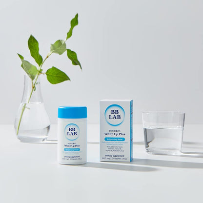 BB LAB White Up Plus Advanced Supplement for Skin Support, Korean Glutathione, L-Cystine, Vitamin C, Dark Spots and Acne Skin