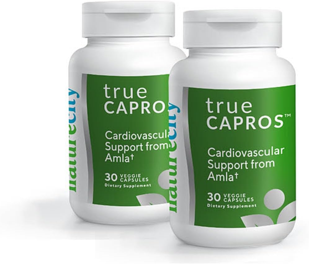 True-Capros Amla Fruit Extract – Polyphenol-Rich for Cardiovascular Support (60 Vegetable Capsules) - görsel 1