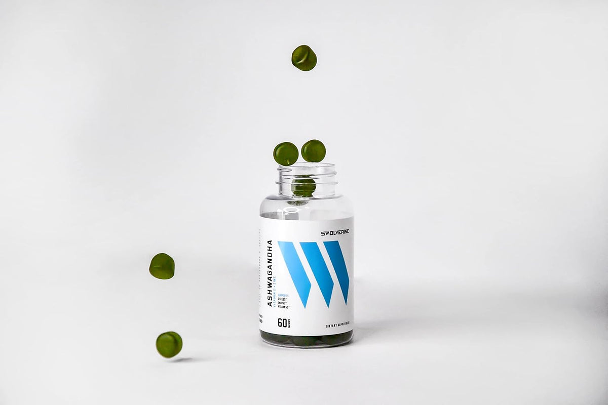 Swolverine Ashwagandha Vitamin Gummies | Zinc, Vitamin D, Relaxation, Sleep, Vitality - Cherry (60 Gummies) - görsel 4