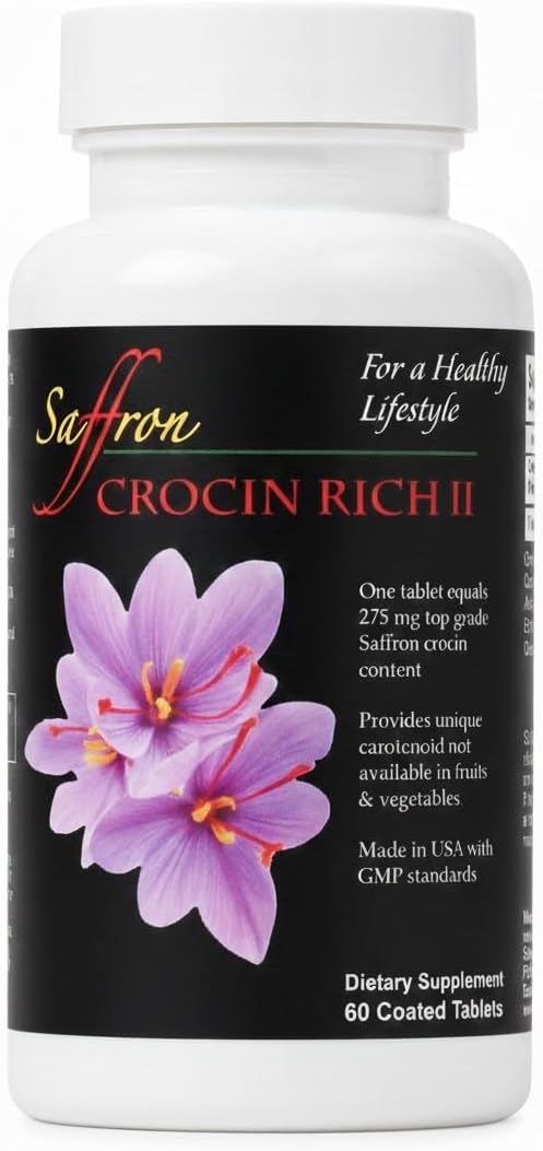 Crocin Rich II – High-Potency Crocin Supplement for Mobility, Nerve & Vision Support - görsel 1