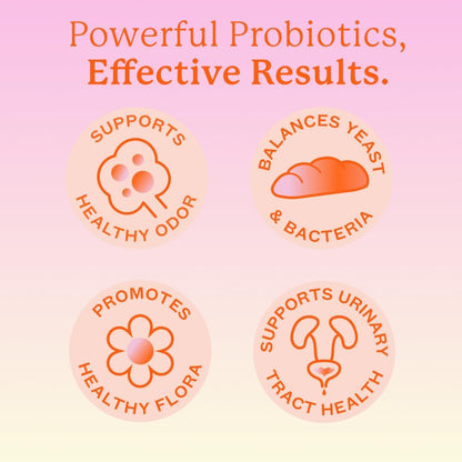 Cheeky Bonsai Balanced Babe - Vaginal Probiotic Gummies for Women, Balanced pH, Healthy Odour, and Flora Support - 5 Billion CFUs - Juicy Strawberry Flavour, 60 Count