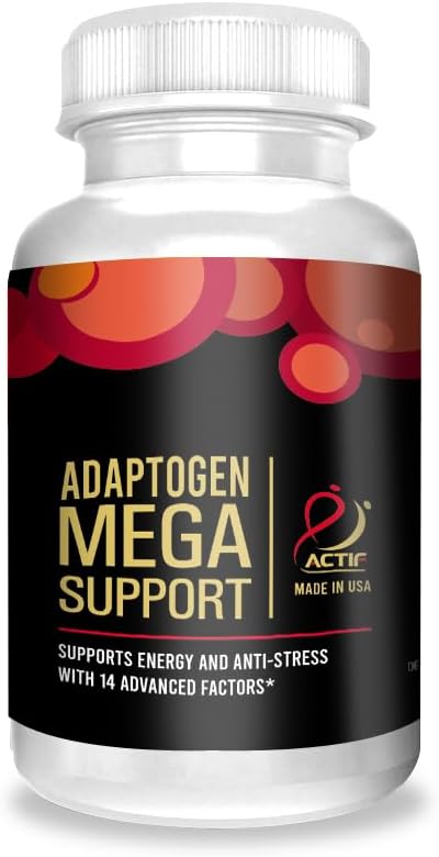 ACTIF Adaptogen Mega Support – 14 Advanced Factors for Energy, Clarity & Daily Wellness