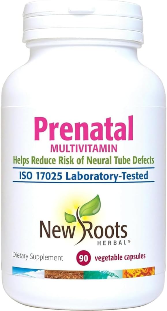 New Roots Herbal Prenatal Multivitamin, 90 Capsules - görsel 1