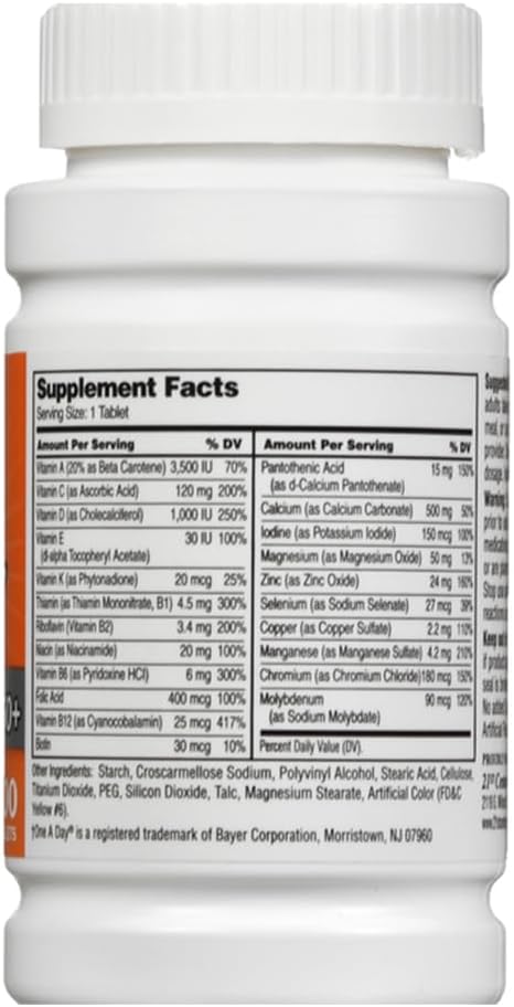 21st Century One Daily Women's 50+ Multivitamin - 100 Tablets - görsel 4