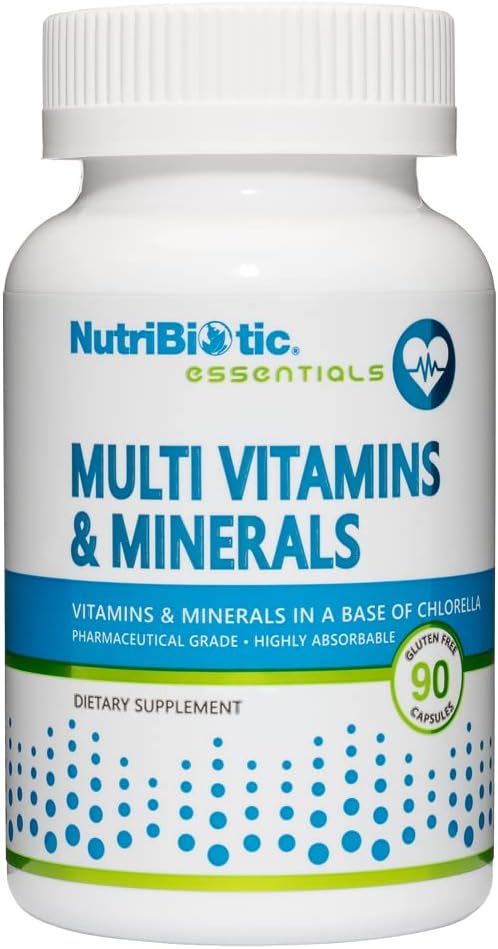 NutriBiotic Multi Vitamins & Minerals, 90 Capsules - görsel 1