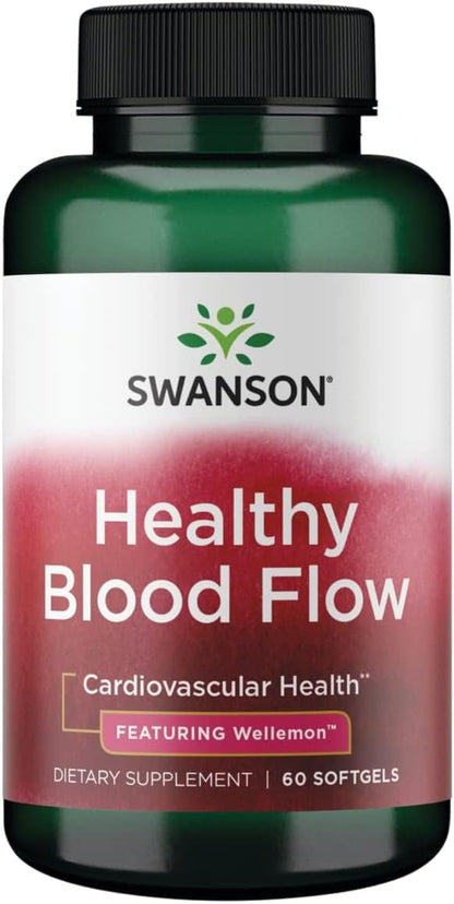 Swanson Healthy Blood Flow 60 Softgels