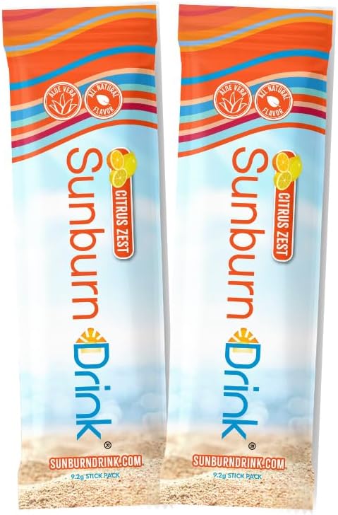 Sunburn Drink - After Sun Skin Care Supplement - Twin Pack - görsel 1