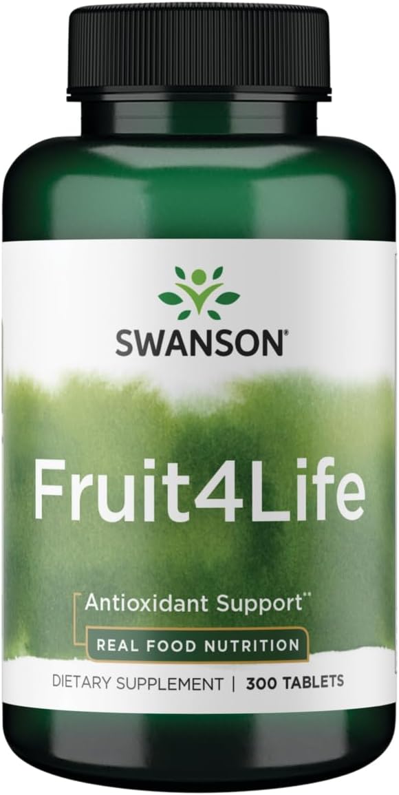 Swanson Fruit4Life 300 Tablets - görsel 1