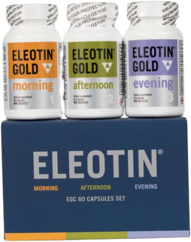 Eleotin Gold Capsules Value Pack – Metabolism and Circulation Support, 3 Bottles of 60 Capsules - görsel 7