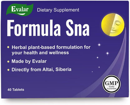 Evalar Siberian Herbal Formula – 40 Tablets, 500mg