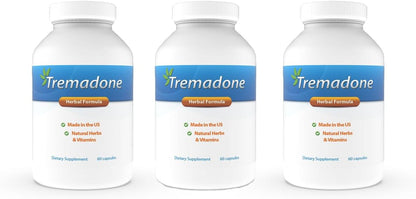 Tremadone - Essential Tremor Support Supplement by Nutriganix (3-Month Supply)