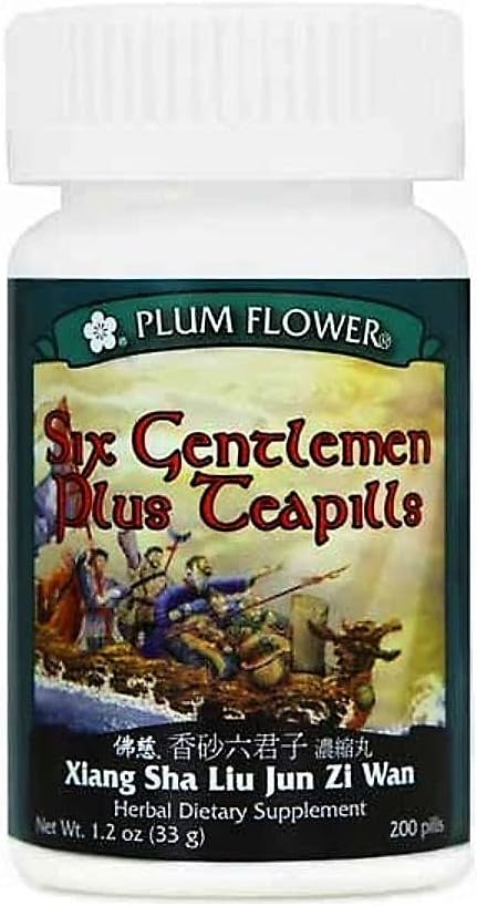 Plum Flower Six Gentlemen Plus Teapills (Xiang Sha Liu Jun Zi Wan), 200 count - görsel 1