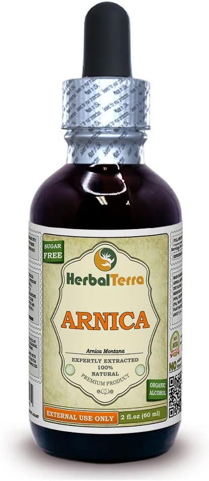 Arnica (Arnica Montana) Dried Flower Liquid Extract 2 Gal - görsel 5