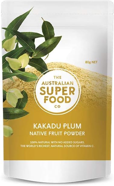 Kakadu Plum Freeze Dried Powder | 100% Natural Vitamin C Food Supplement | 80g - görsel 1
