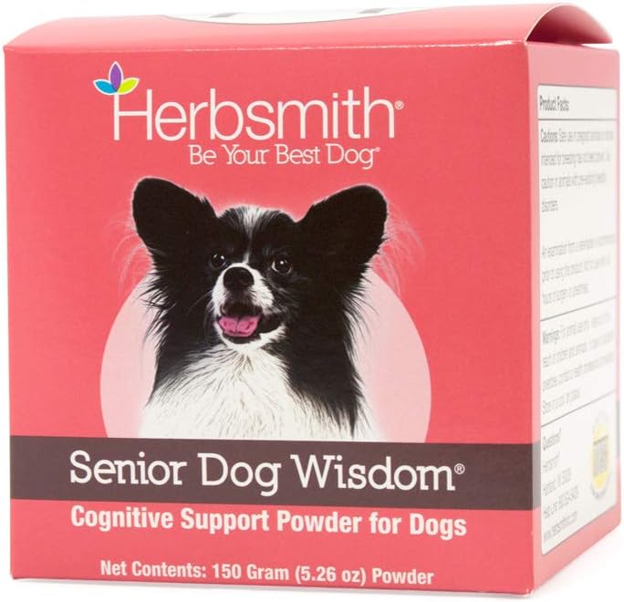 Herbsmith Senior Dog Wisdom – Cognitive Support for Senior Dogs – 60 Large Chews - görsel 10