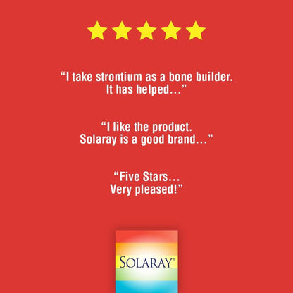Solaray Strontium Citrate 250 mg - 60 VegCaps