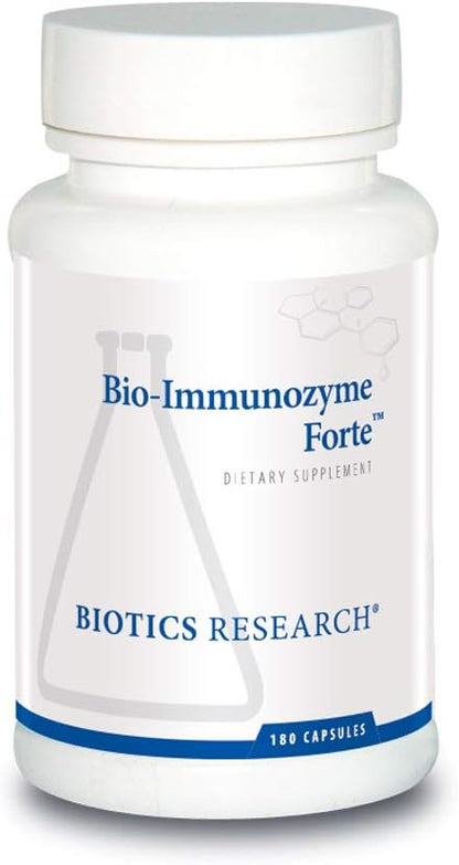 BIOTICS RESEARCH Bio Immunozyme Forte – Immune Support Multivitamin with Echinacea, Probiotics & Antioxidants, 180 Capsules