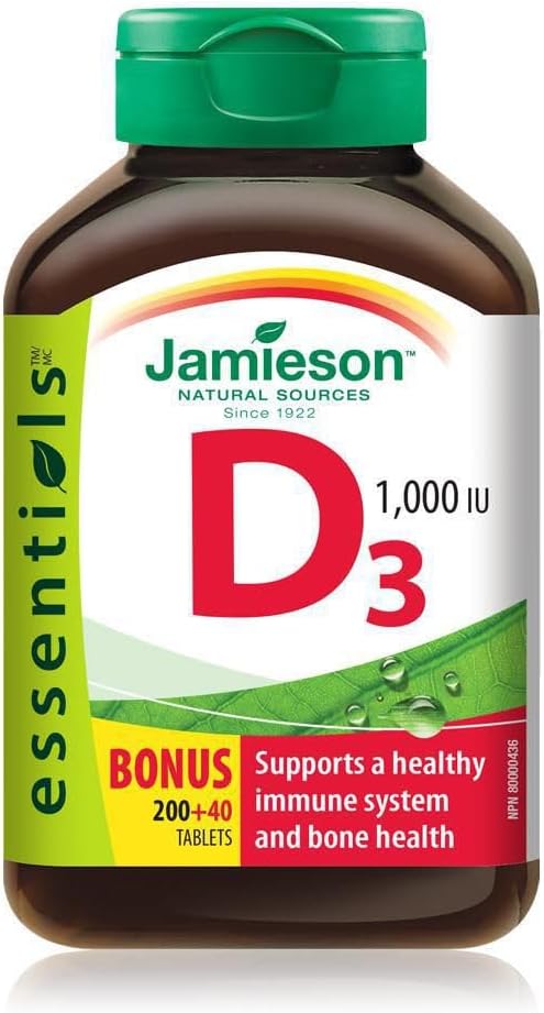 Vitamin D3 1,000 IU, 240 Tablets - görsel 1
