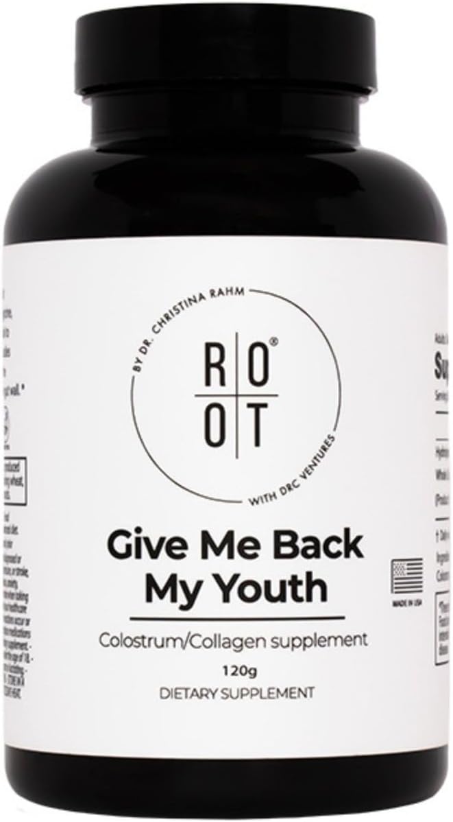 THEROOTBRANDS Root GMBMY - Collagen & Colostrum Capsules (120g) - Anti-Ageing Supplement by Dr. Rahm - görsel 1
