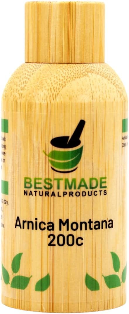 Bestmade Natural Products Turbo Arnica 200C - Arnica Pellets for Muscle Recovery and Soreness Relief (140 Pellets) - görsel 1