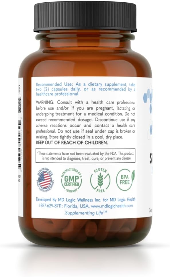 SmartBRAIN by MD Logic Health® for Mental Performance, Focus, Clarity and Concentration – Made in New York - görsel 2