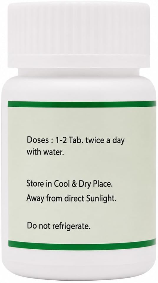 SN Herbals Chitrakadi Vati | Traditional Ayurvedic Herbal Tablets | 50 Tablets - görsel 2