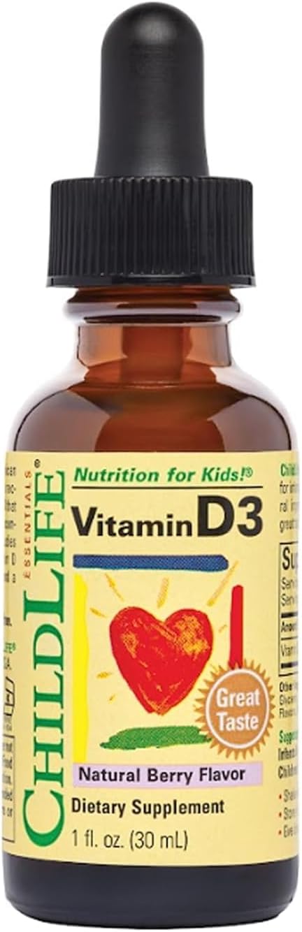 ChildLife Essentials Vitamin D3 Mixed Berry, 1 oz - görsel 1