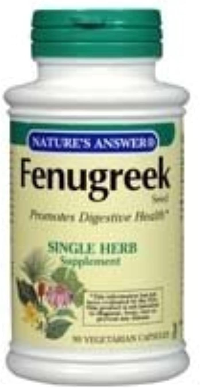 Fenugreek Seed Nature's Answer 90 Caps - görsel 4