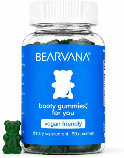 BEARVANA Peach Support Women’s Multivitamin Gummies – Berry Flavour – 60 Gummies