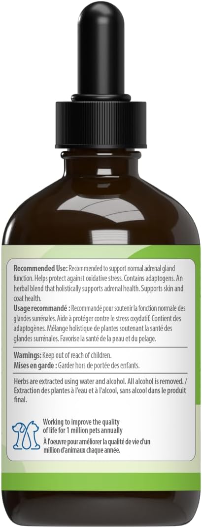 Pet Wellbeing Adrenal Harmony Gold for Dogs - Adrenal Support with Ashwagandha and Bacopa - 120 ml Liquid - görsel 4