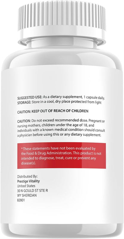Glyco Vantage Capsules – Advanced All-Natural Supplement (5 Pack, 300 Capsules)