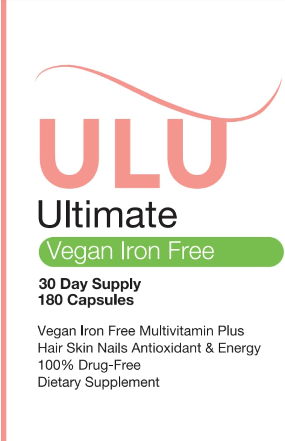 Ultimate Multivitamin: Vegan, Iron Free, Supports Healthy Hair, Skin and Nails, and Helps Maintain Normal Energy Levels with Better Sleep and Reduced Stress (Pack of Three - 540 Capsules) - görsel 5