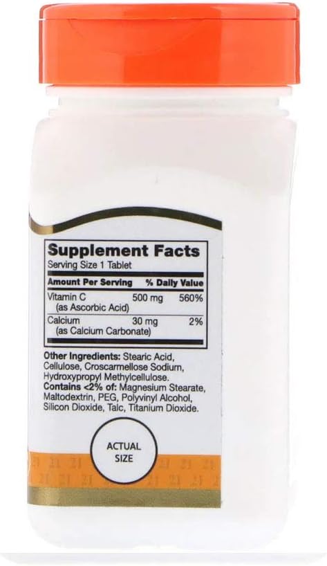 21st Century Vitamin C 500mg Time Release 110 Tablets - görsel 2
