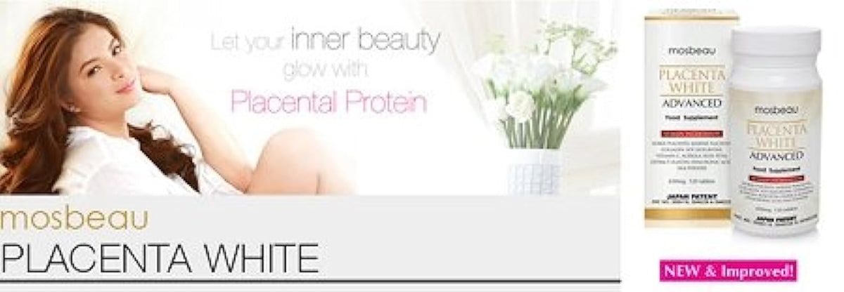 Mosbeau Placenta White Advanced Supplement for Skin Brightening (120 Tablets) - görsel 2