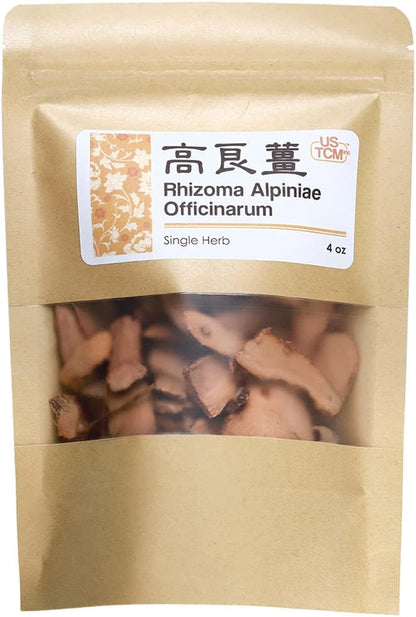 USTCM New Packaging Rhizoma Alpiniae Officinarum Gao Liang Jiang 4oz (113g)