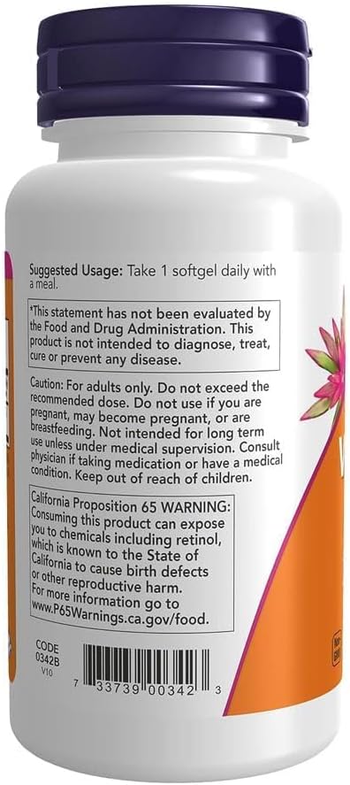 NOW Foods Niacin (Vitamin B3) 500 mg, 100 Capsules