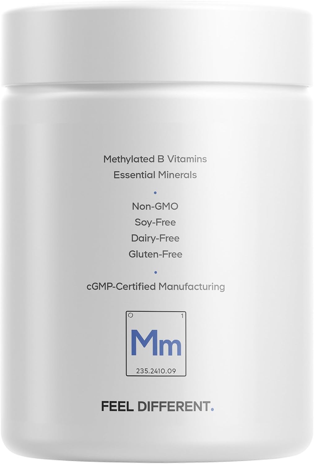 Codeage Methylated Multivitamin Supplement - B-Vitamin, Vitamins A, C, D, E, K2, B12 Methylcobalamin - L-Methylfolate - Magnesium, CoQ10, DIM, Probiotics, Benfotiamine, Lithium, Calcium - 90 Capsules - görsel 9
