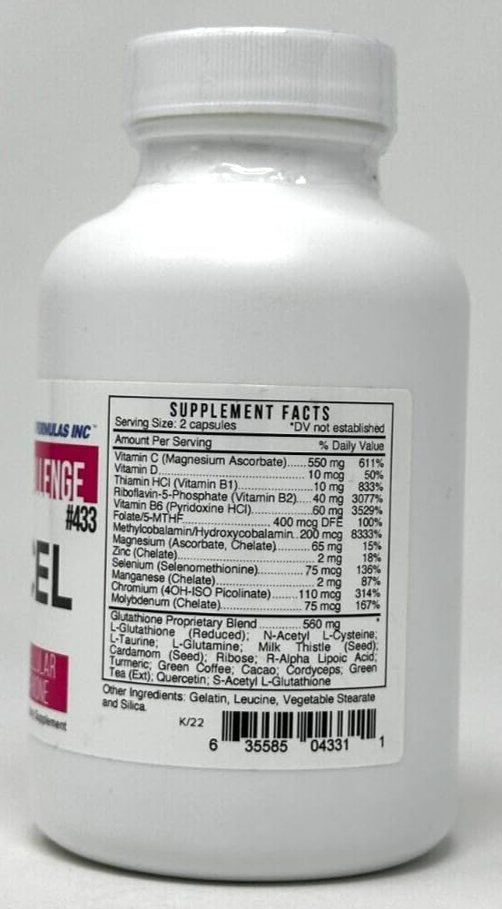 Systemic Formulae #433-GCEL - Master Antioxidant Formula - görsel 3