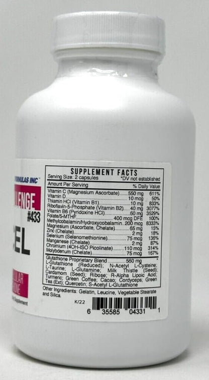 Systemic Formulae #433-GCEL - Master Antioxidant Formula