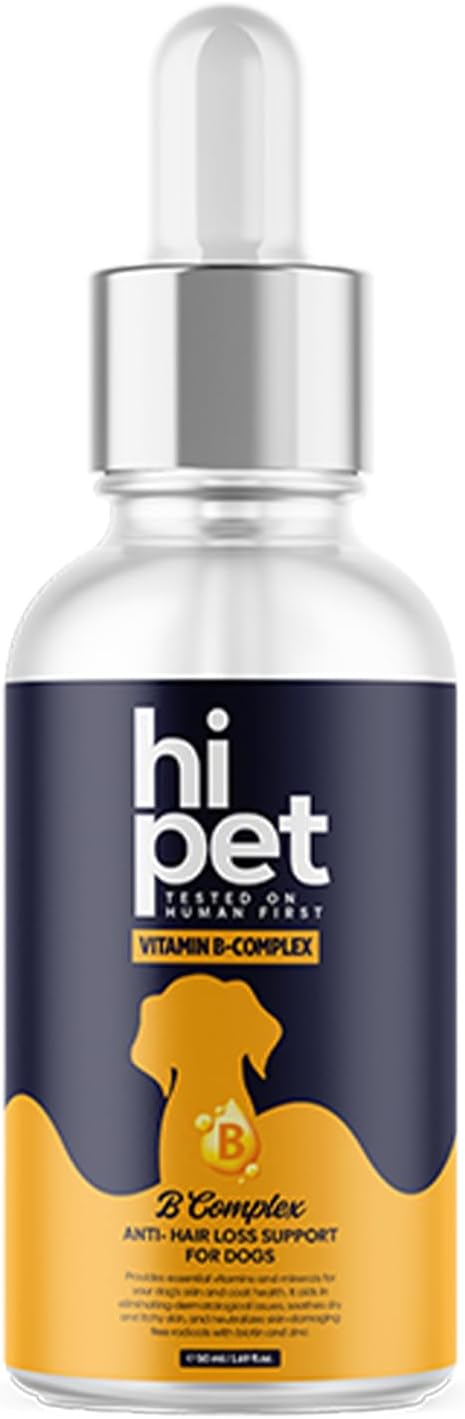 HiPet Vitamin B Complex for Dogs, Supports Metabolism and Increases Energy Levels, 50ml (Pack of 6) - görsel 9