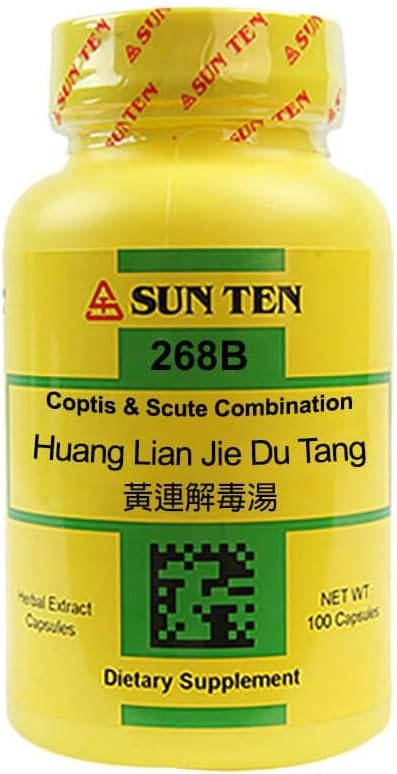 Sun Ten Coptis & Scute Combination Capsules (Huang Lian Jie Du Tang) - görsel 1