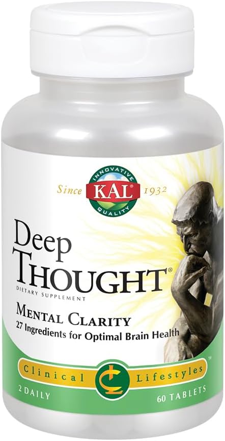 KAL Deep Thought – Nervous System Support, 60 Tablets - görsel 1